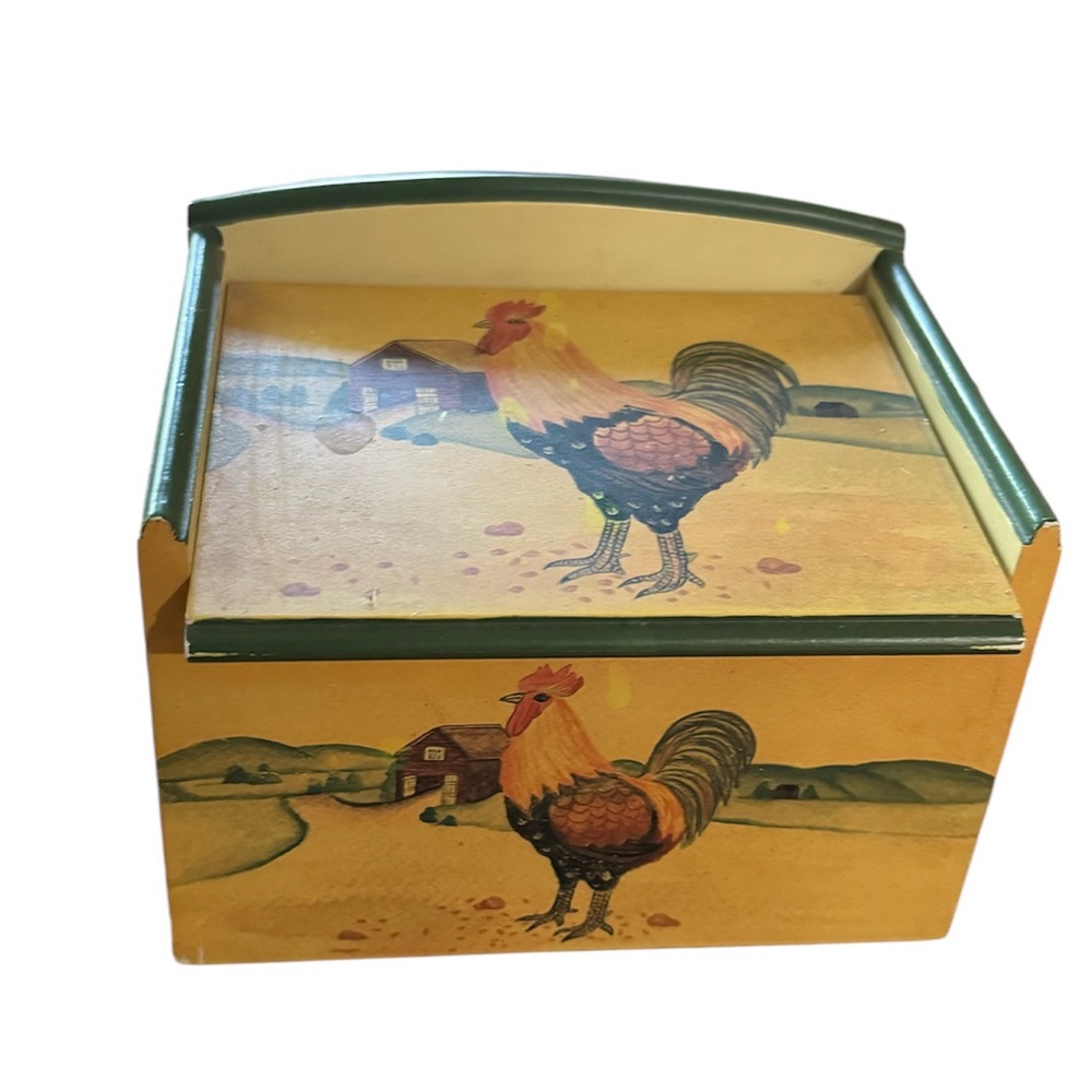 Chicken Recipe Box farmhouse style